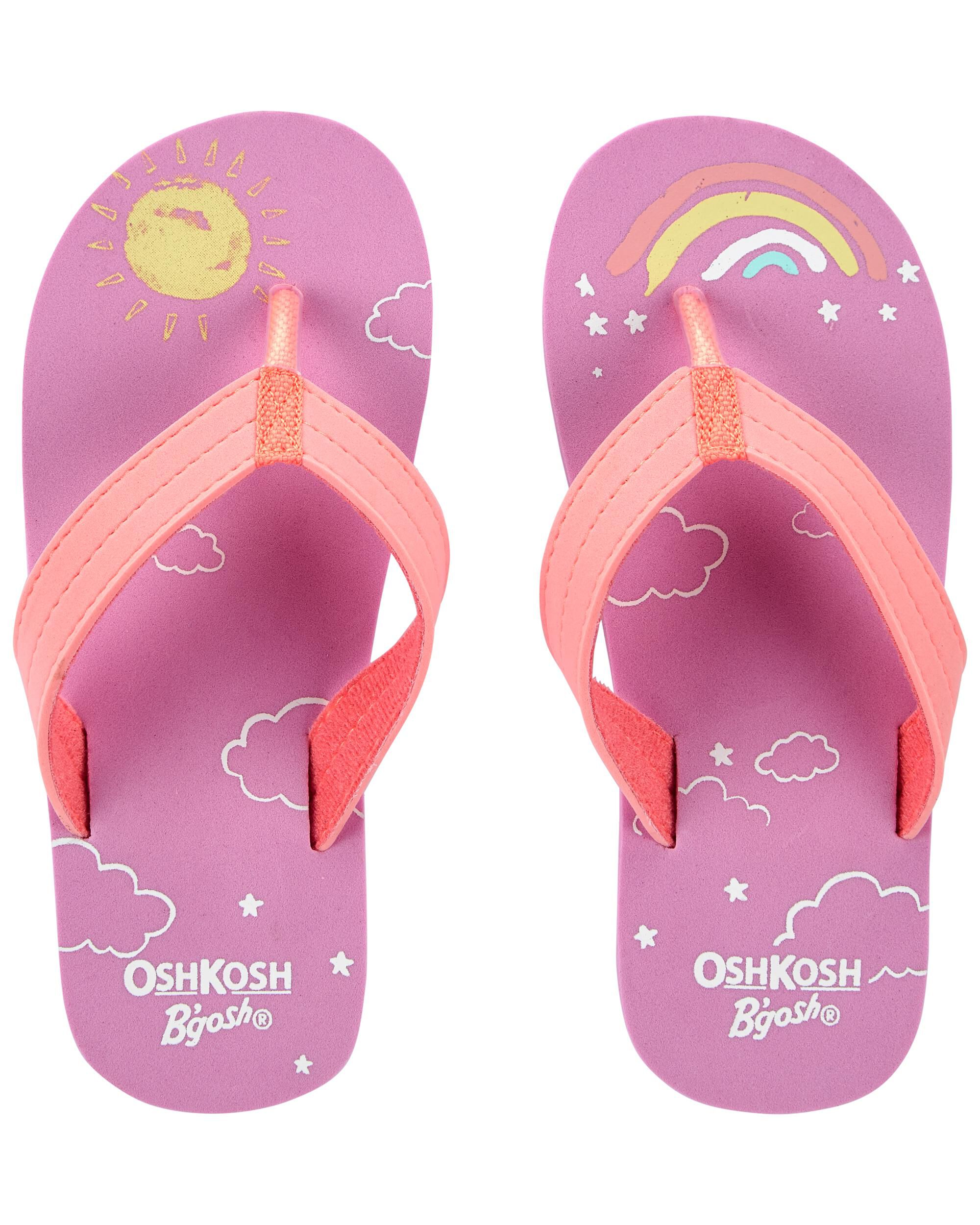 *DOORBUSTER* Sunshine & Rainbows Flip Flops