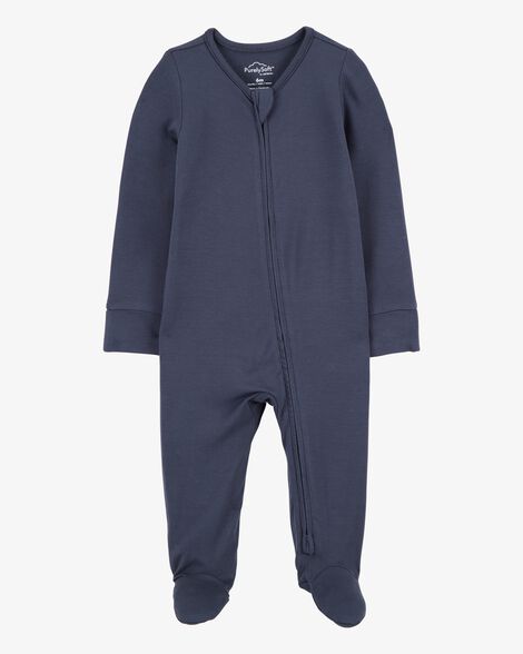  Product image 1 of Baby Zip-Up PurelySoft Sleep & Play Pajamas - Navy