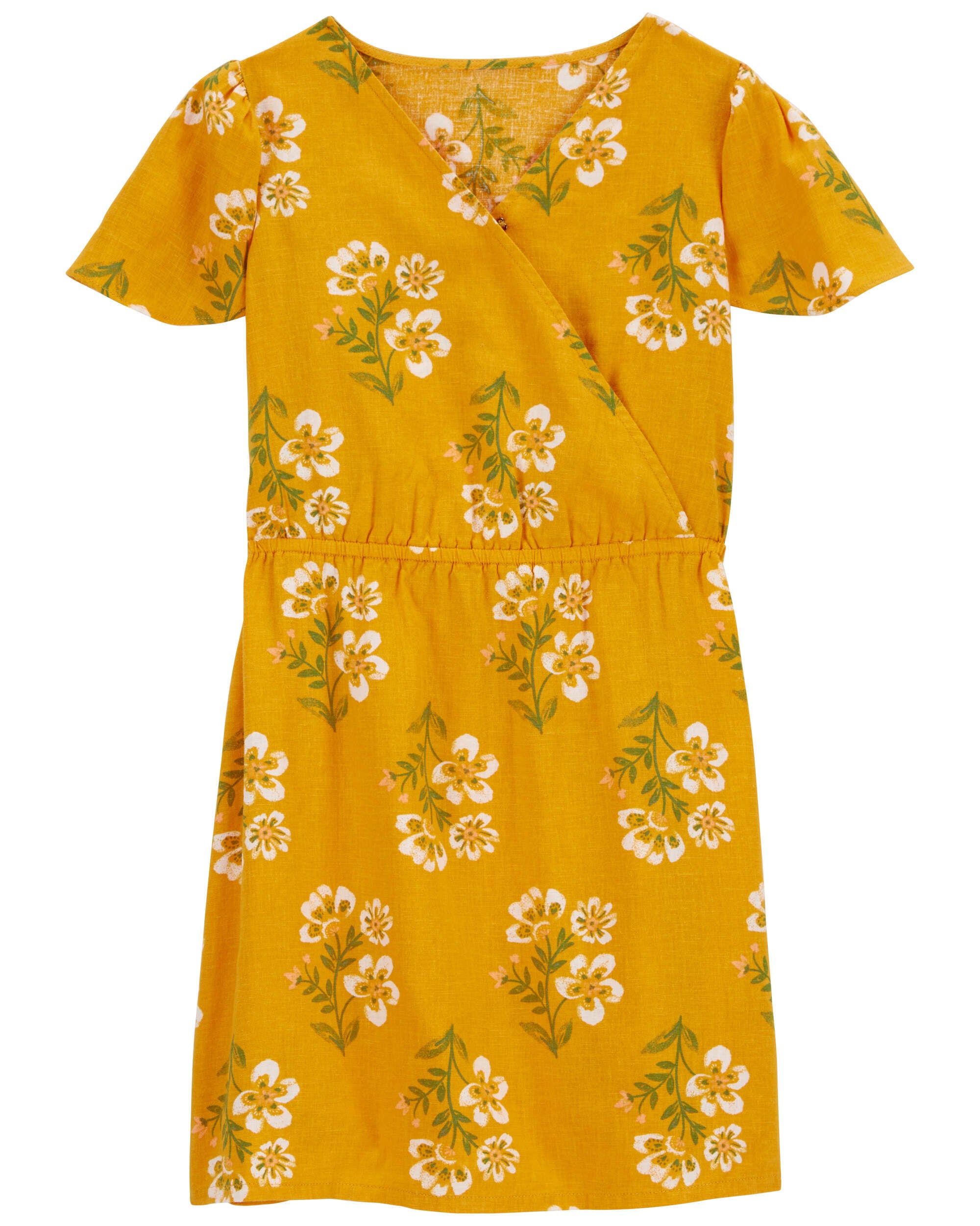 Carters yellow floral dress 2025