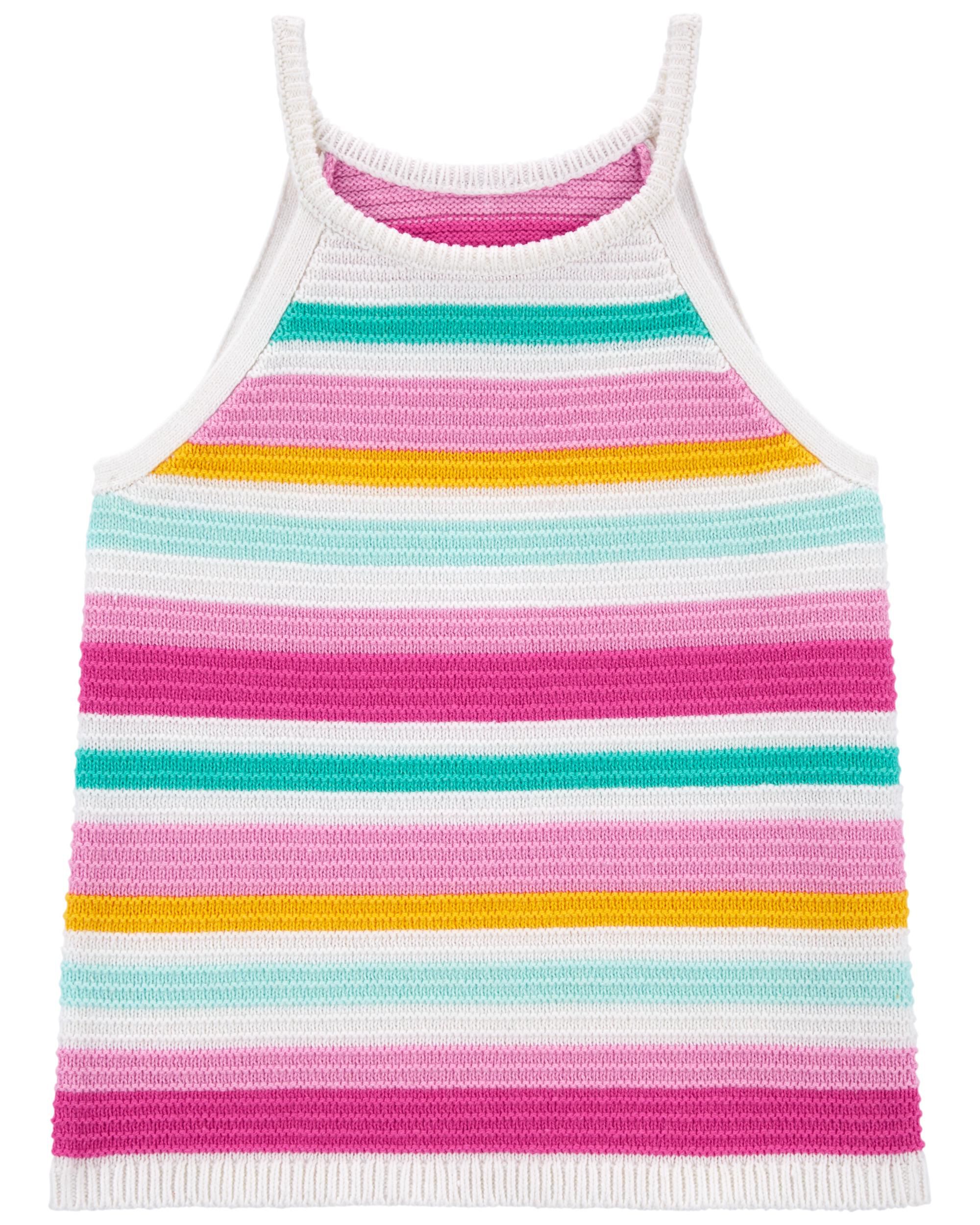 Kid Striped Crochet Sweater Tank OshKosh Carter s