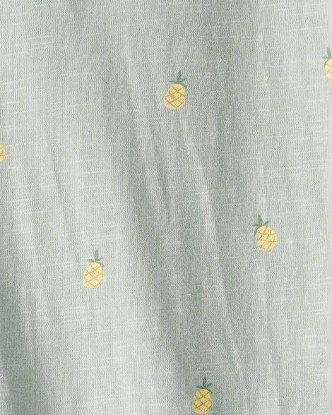  Product image 3 of Toddler Organic Cotton Pineapple-Print Tee