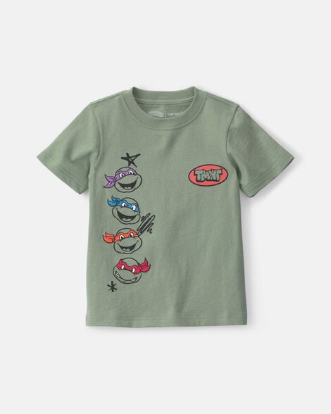 toddler boy ninja turtles graphic tee - green