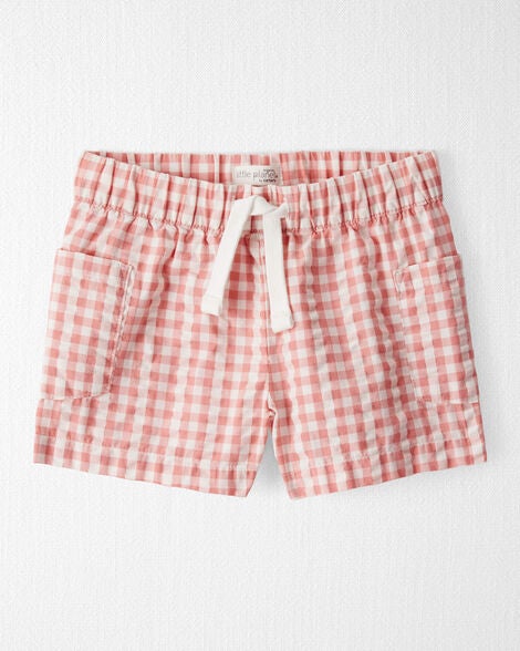  Product image 1 of Toddler Gingham Shorts Made With Organic Cotton