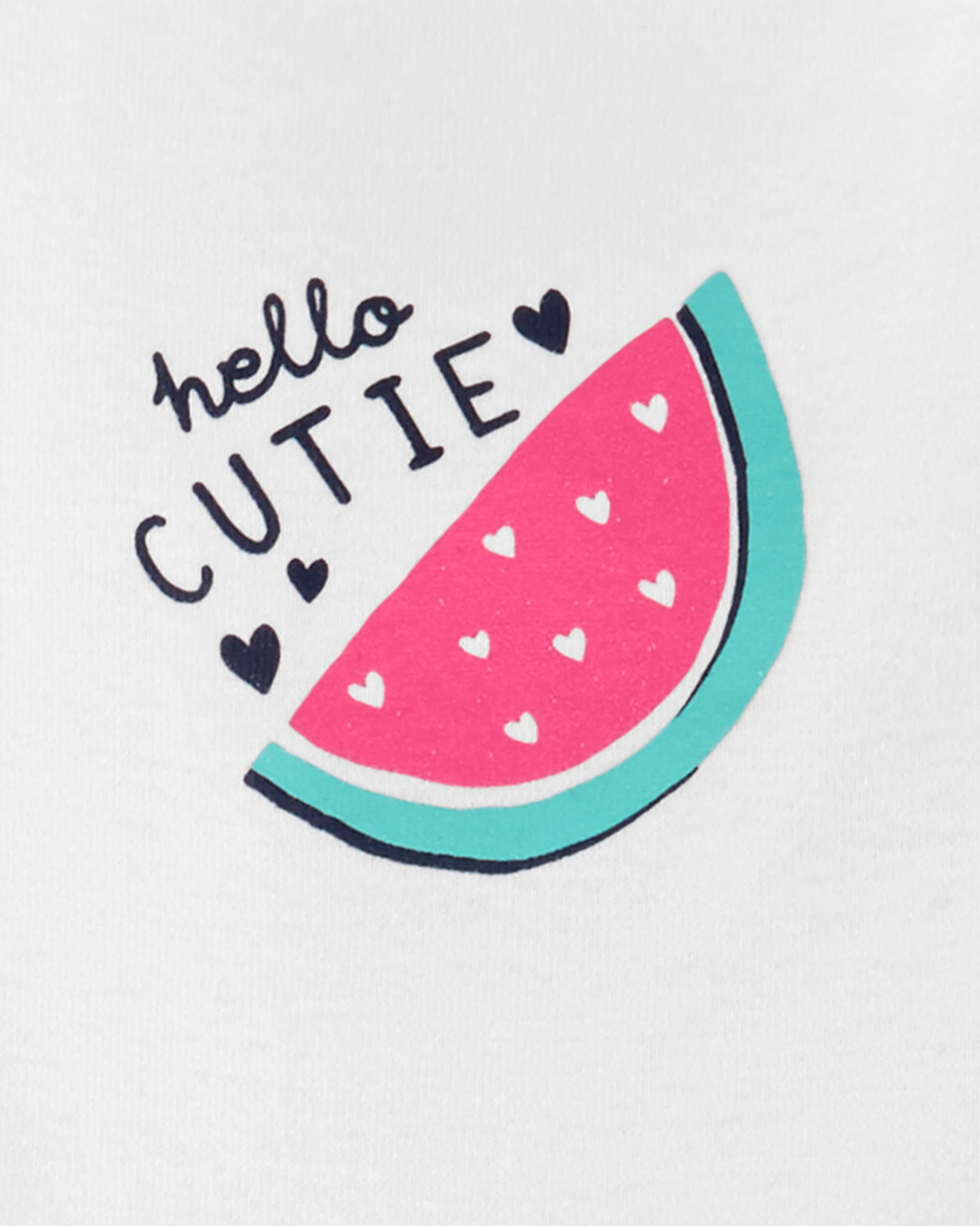 carter's watermelon onesie