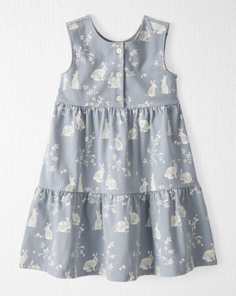  Product image 1 of Toddler Organic Cotton Bunny-Print Dress