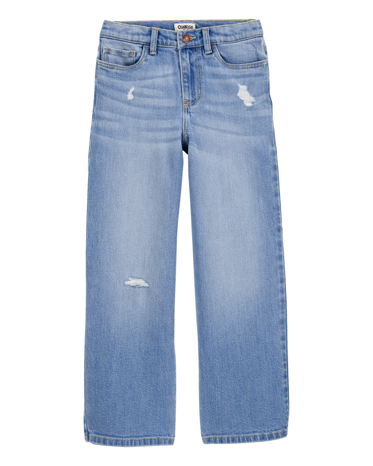 パンツ YCH cut out WIDE JEANS YCH] CUT-OUT WIDE JEANS