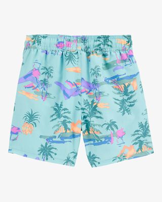 Product image 2 of Kid Tropical-Print Pull-On Swim Trunks