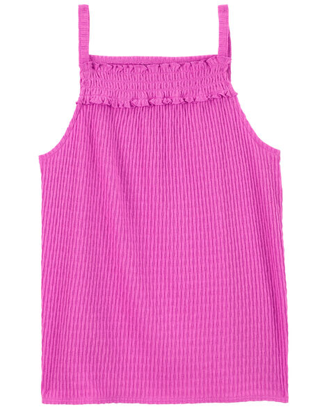  Product image 1 of Kid Textured Smocked Tank