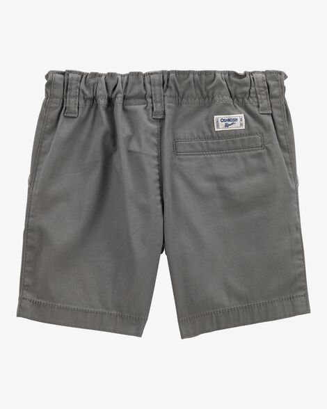  Product image 4 of Toddler Flat-Front Shorts - Grey