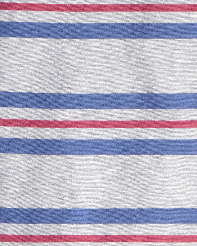 Product image 2 of Toddler Boy Striped Short-Sleeve Henley Tee - Grey
