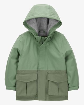 Product image 1 of Baby Midweight Color Block Jacket - Green