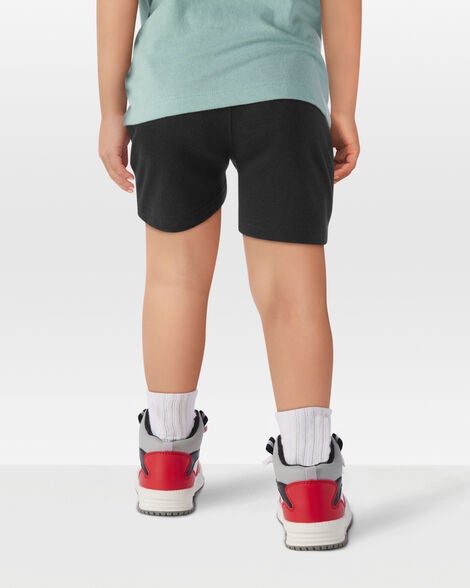  Product image 3 of Toddler Pull-On French Terry Shorts - Black