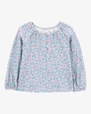 Product image 1 of Toddler Floral Gauze Long-Sleeve Top - Floral