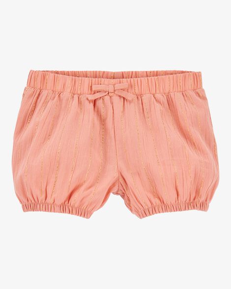 Product image 1 of Baby Boho Chic Pull-On Woven Shorts - Orange
