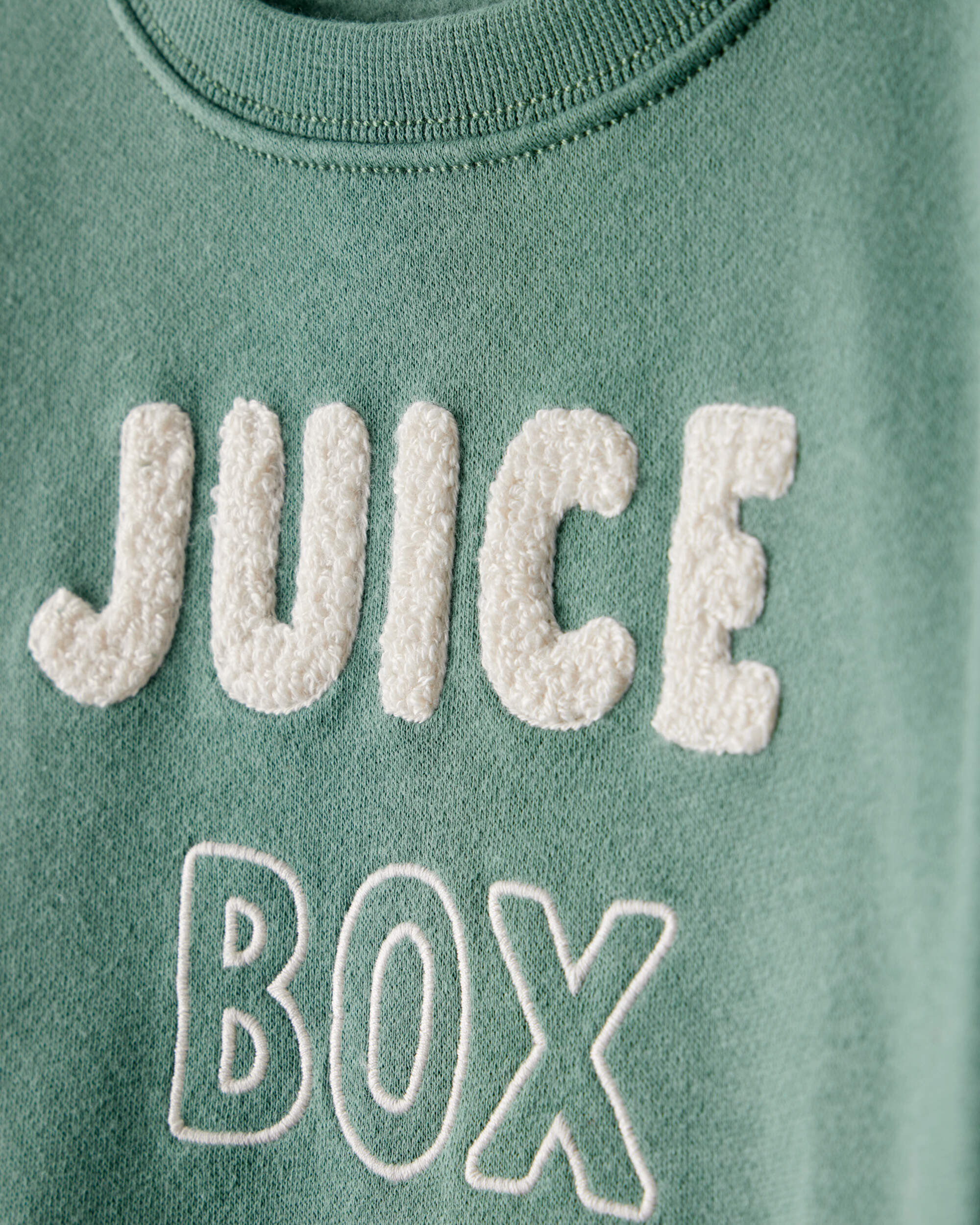 Toddler Boy Juice Box Crew Long-Sleeve Tee & Pant Set - Green