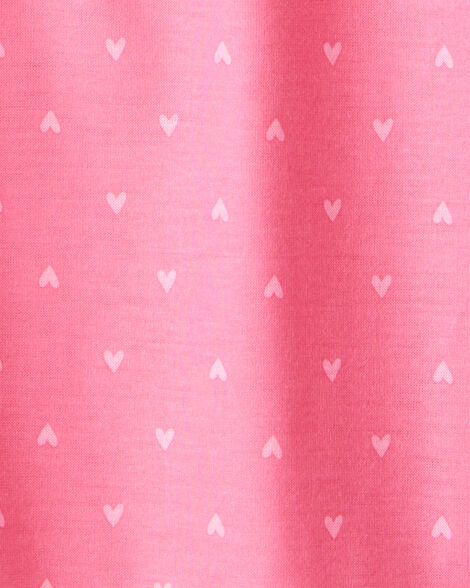 Product image 3 of Kid 2-Pack Unicorn Hearts Nightgowns - Pink