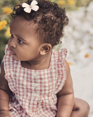 Product image 1 of Baby Gingham Top Made With Organic Cotton