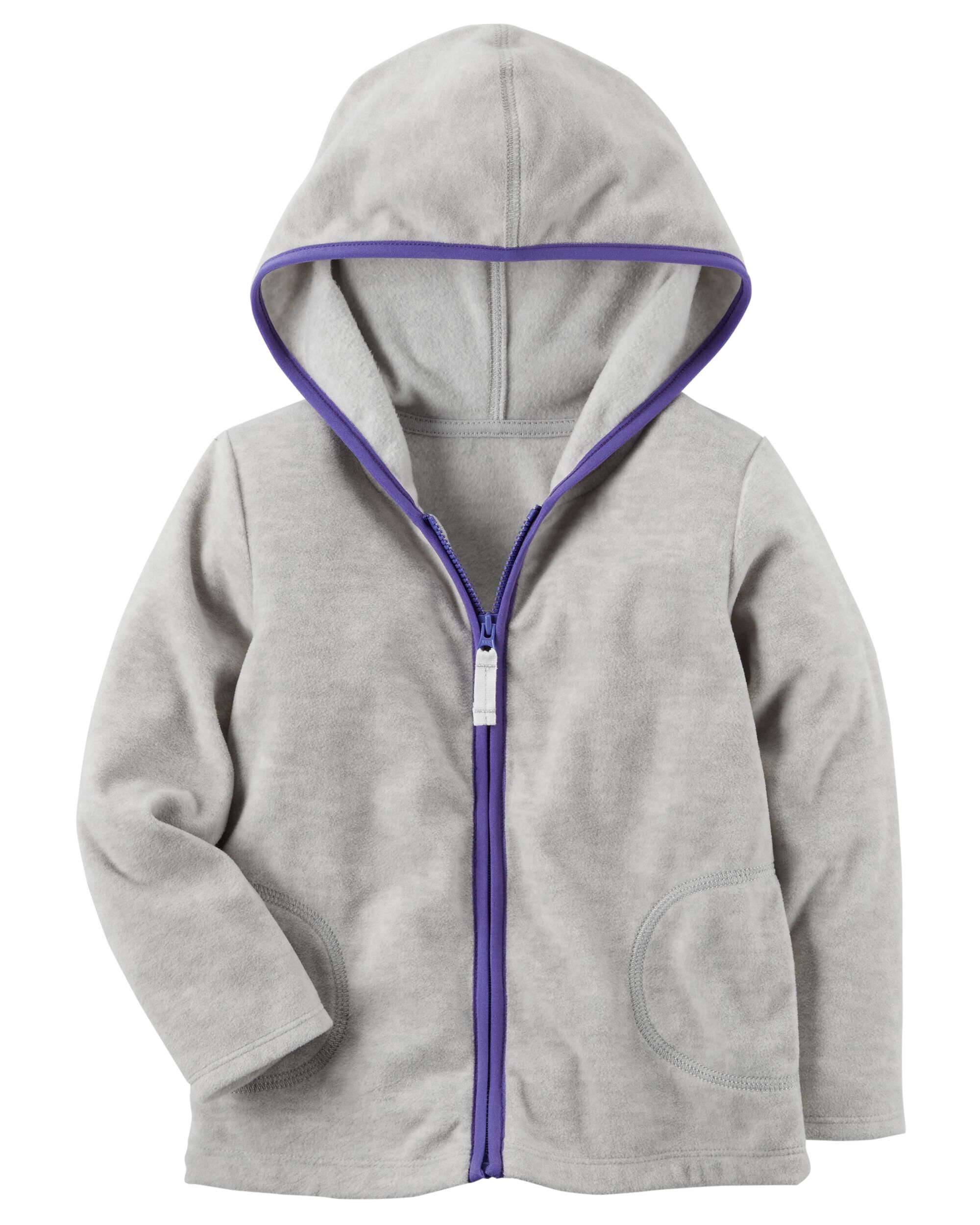 carter's fleece zip up jacket