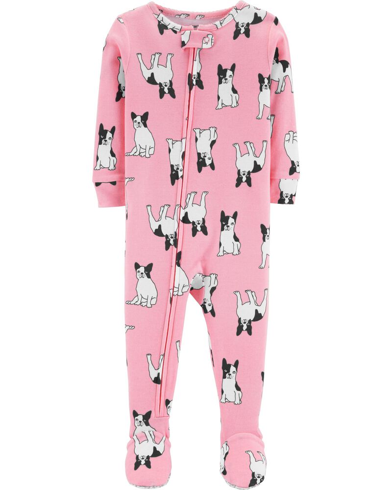 1 Piece French Bulldog Snug Fit Cotton Pjs Carters Com