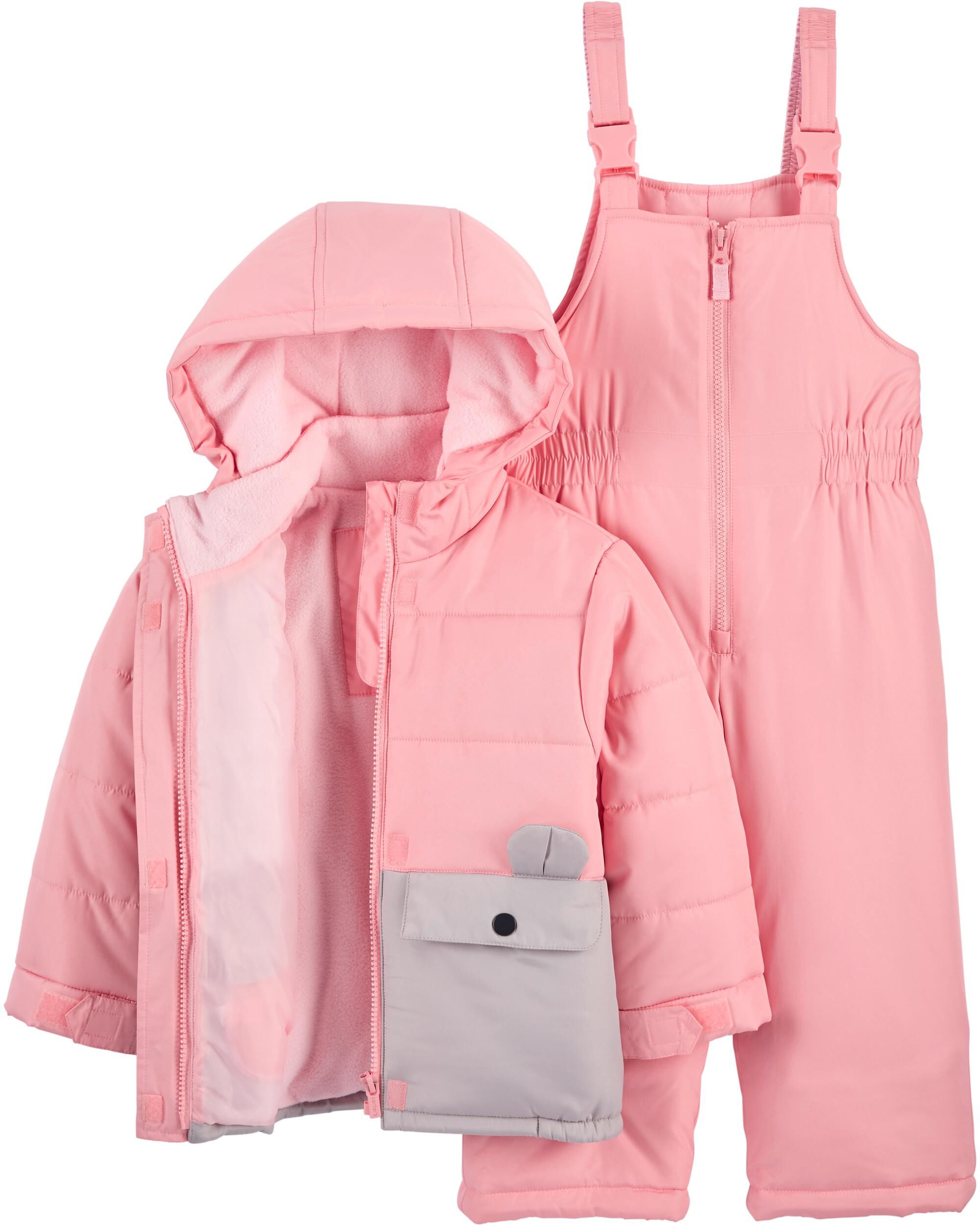 carter's snow bib and jacket
