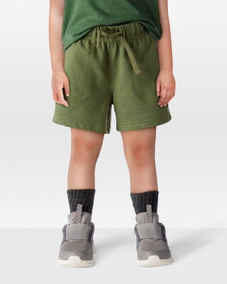 Product image 2 of Toddler Pull-On French Terry Shorts - Green