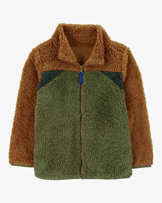 Product image 1 of Kid Sherpa Fleece Zip-Up Jacket