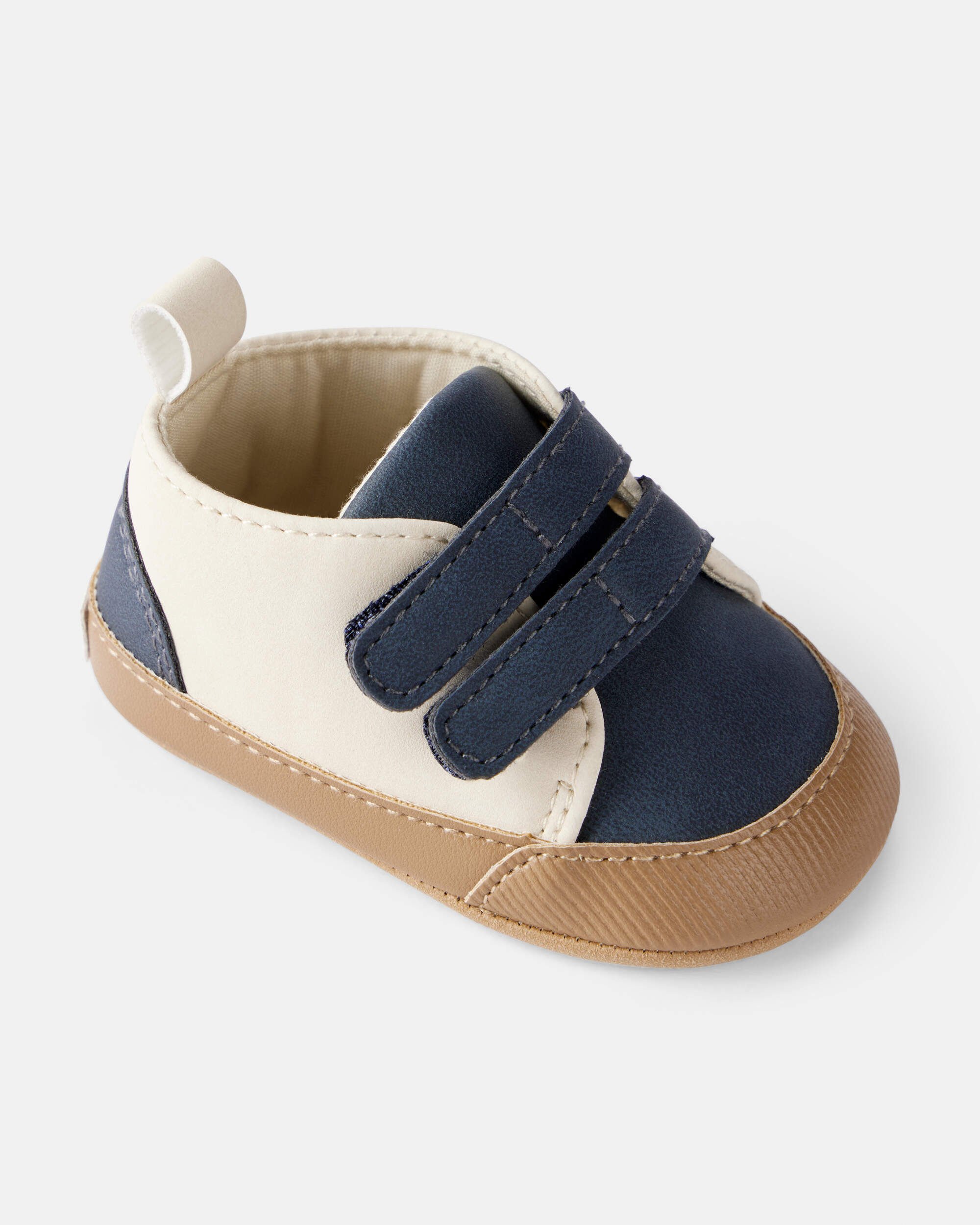 Baby Boy Color Block Casual Sneakers - Navy/White