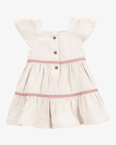 Product image 2 of Baby Striped Tiered Dress
