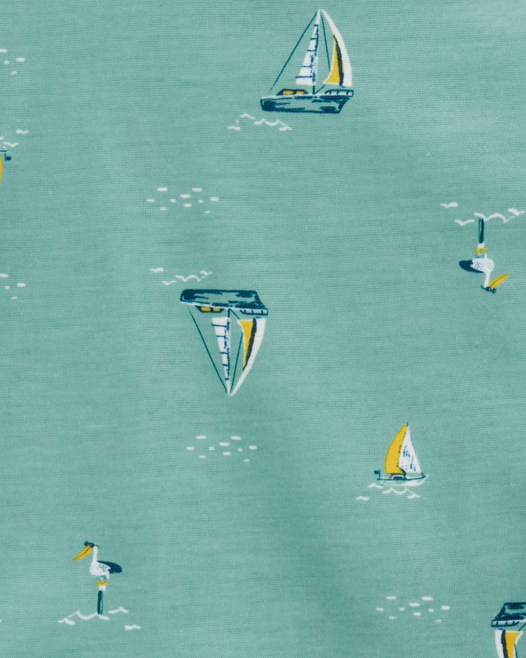 Toddler 3 Piece Sailboat Loose Fit Pajama Set Carter s Carter s