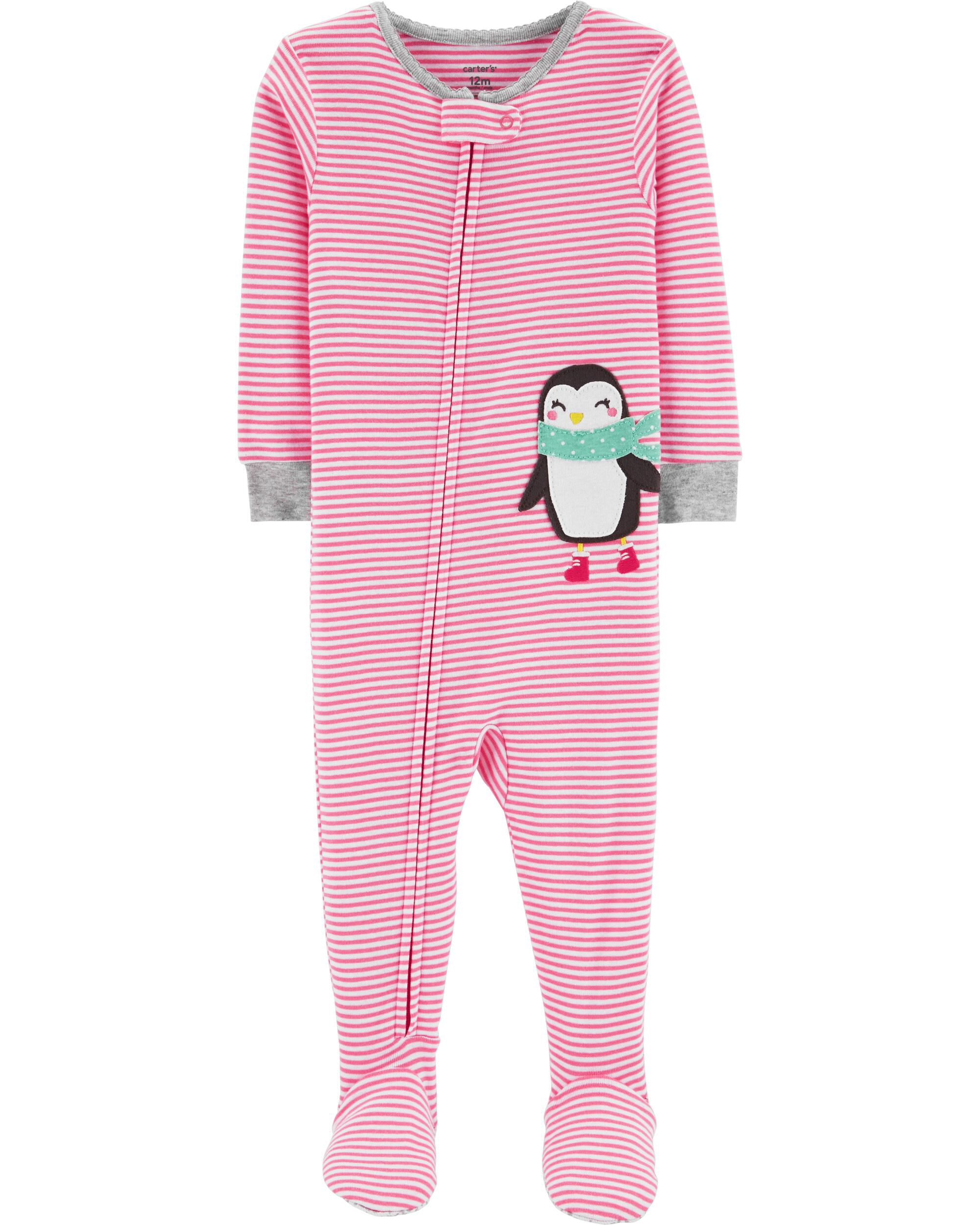 carter's penguin pajamas