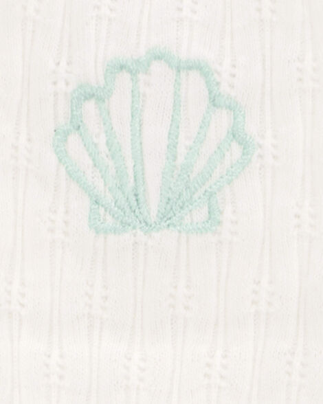  Product image 4 of Toddler Seashell Ribbed Tank Top