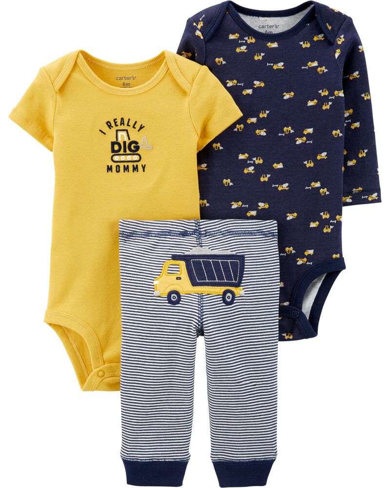 3 Piece Construction Little Character Set Carters Com