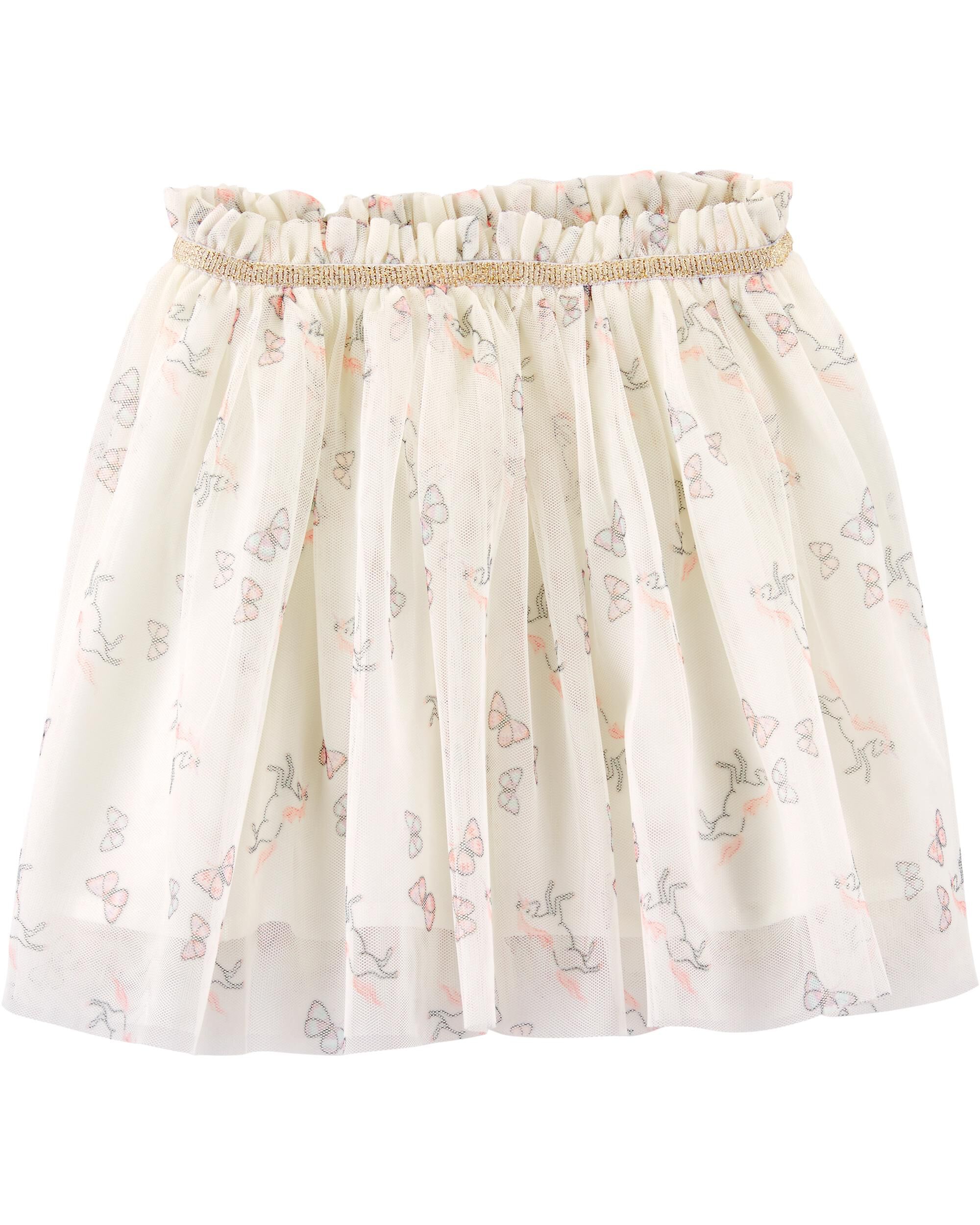 carter's unicorn tulle skirt