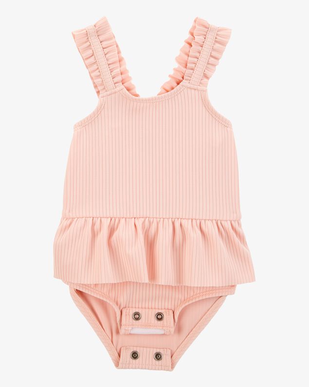 Product image 2 of Baby 2-Piece Sun Hat & Ruffle 1-Piece Swimsuit Set