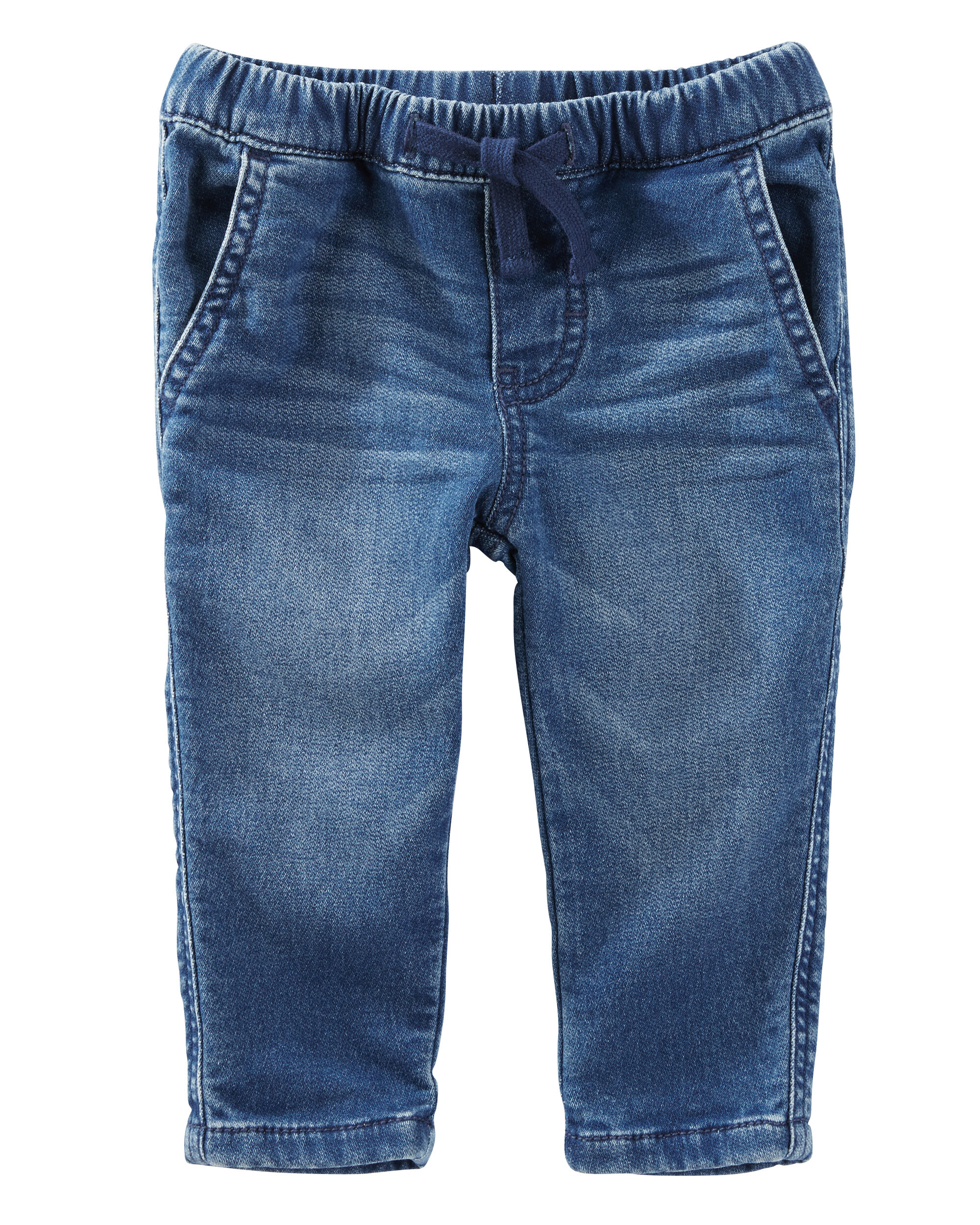 Baby Boy Pull On Knit Like Denim Pants Oshkosh Com