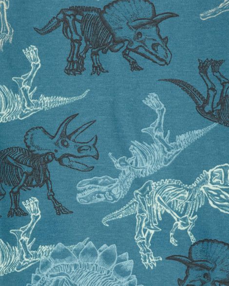  Product image 3 of Kid 4-Piece Glow Dinosaur 100% Snug Fit Cotton Pajamas