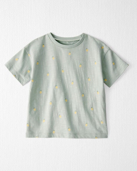  Product image 1 of Toddler Organic Cotton Pineapple-Print Tee