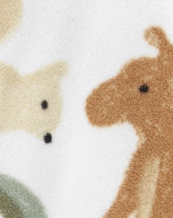 Animal Snap-Up Fleece Sleep & Play, 