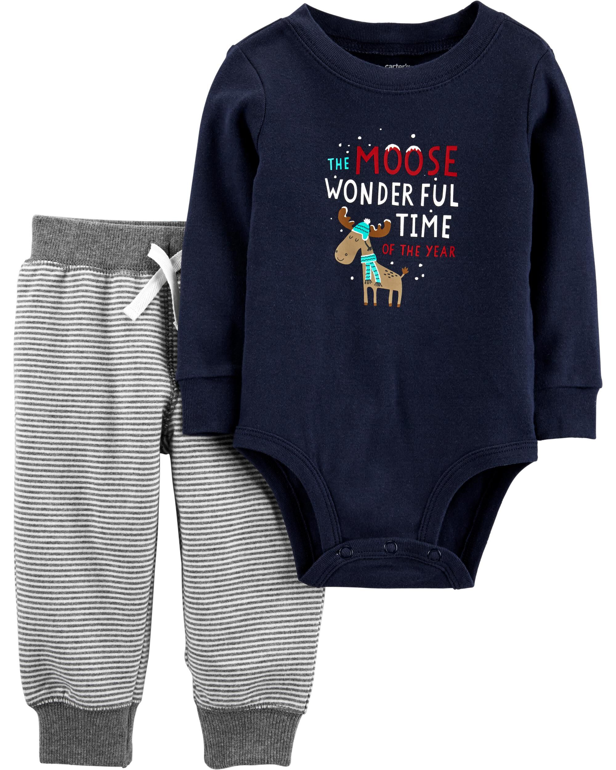 moose newborn outfit