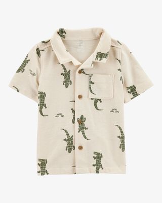 Product image 1 of Toddler Alligator Button-Down Shirt