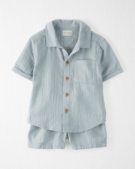  Product image 1 of Toddler 2-Piece Organic Cotton Gauze Set