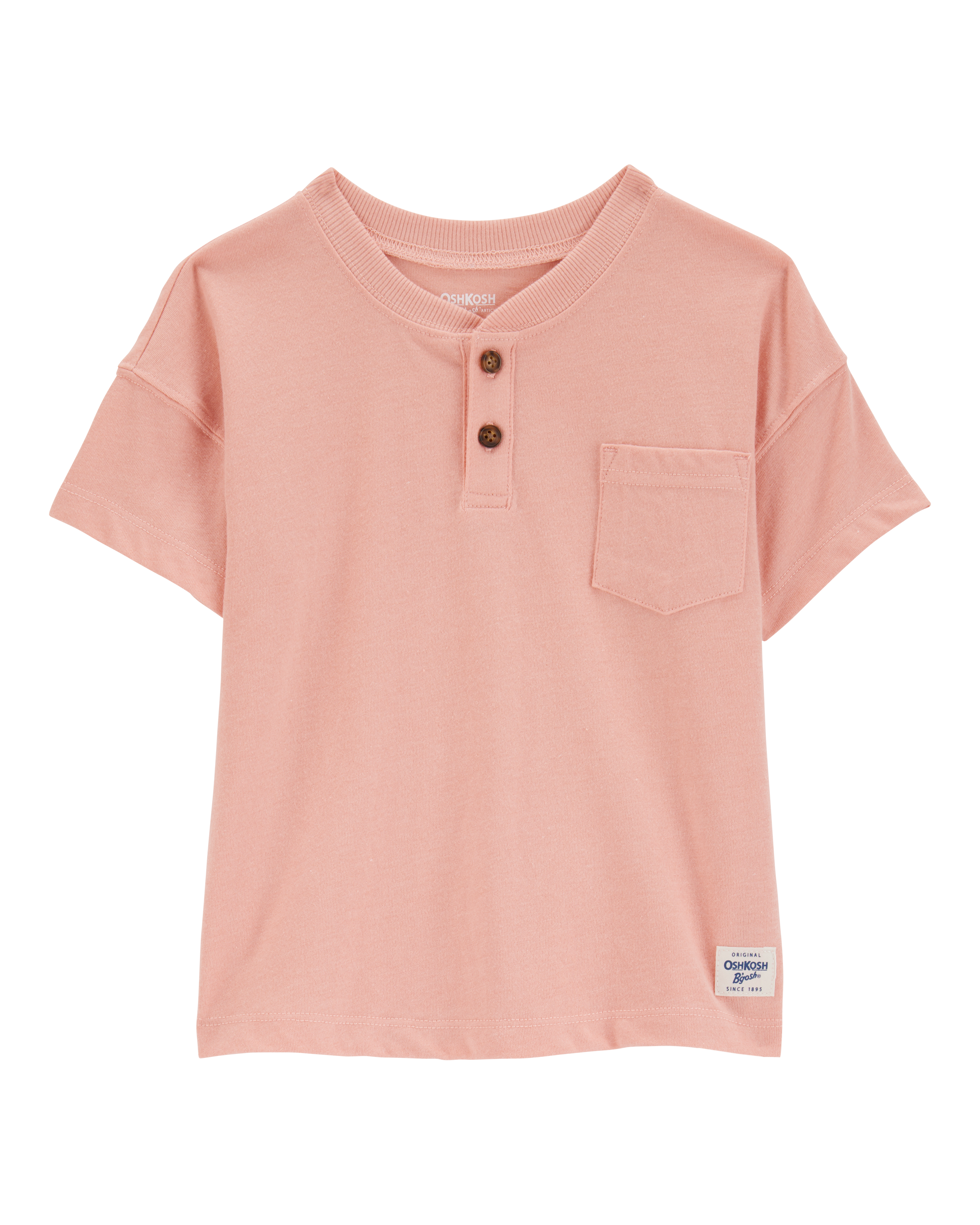 Baby Pocket Henley Tee