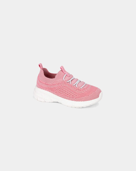 toddler girl athletic sneakers - pink