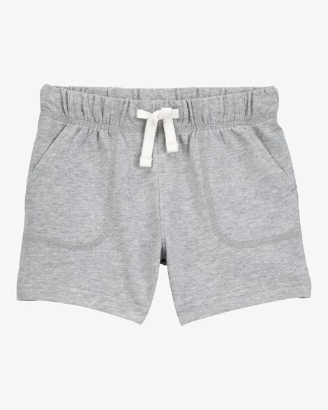  Product image 1 of Toddler Pull-On French Terry Shorts - Gray
