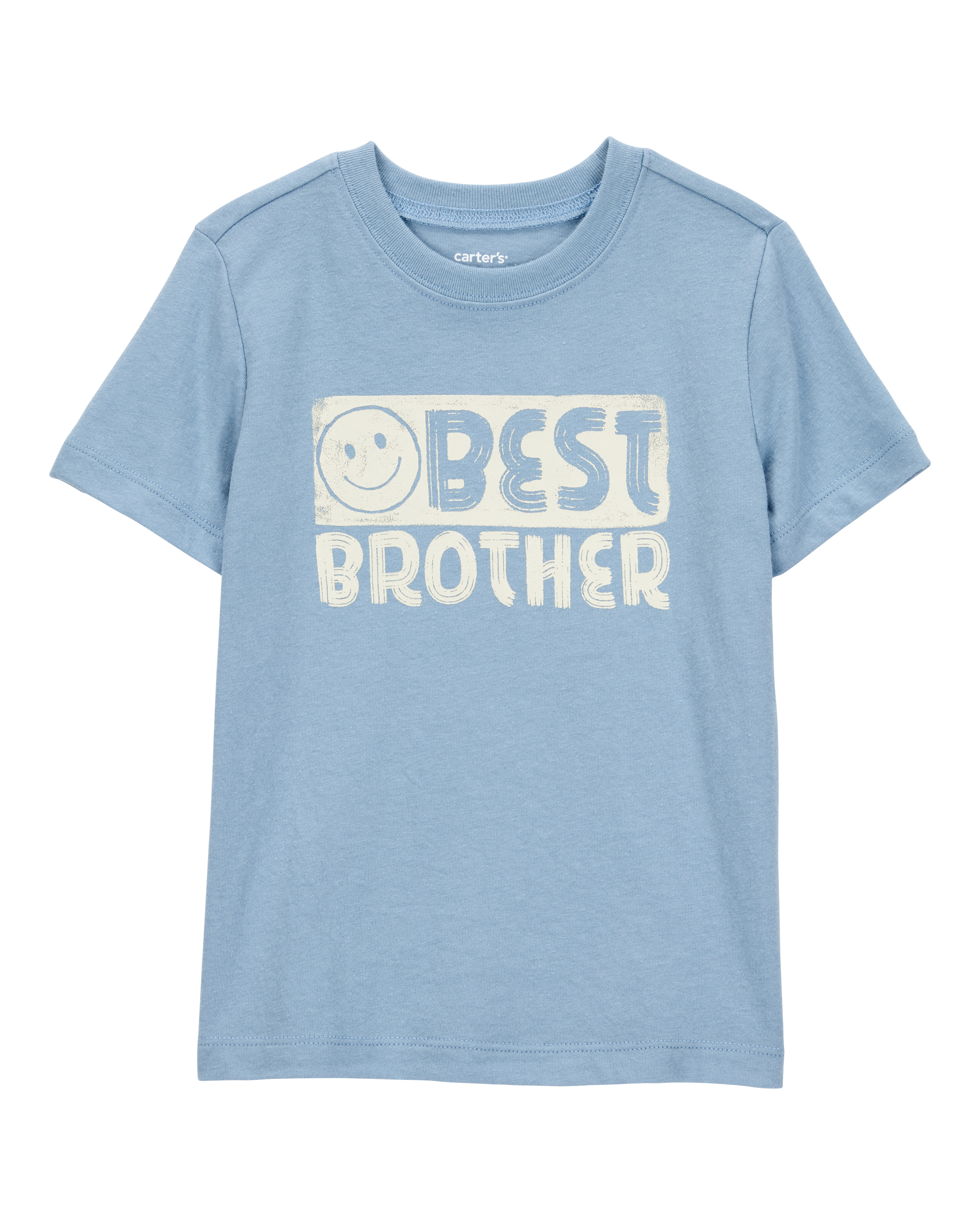 Toddler Boy Best Brother Short-Sleeve Graphic Tee - Blue