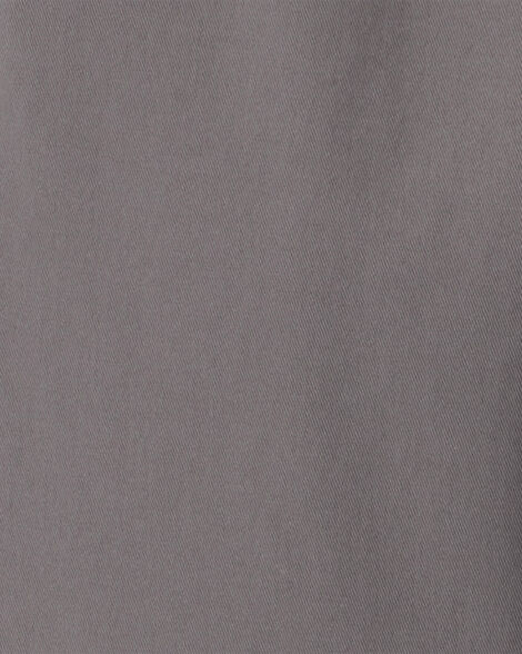 Boys Flat Front Fashion Pants - Grey