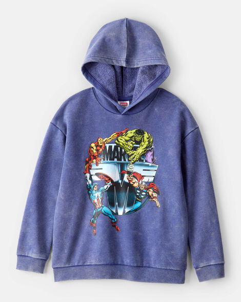 Boys ©Marvel Long-Sleeve Hoodie - Blue