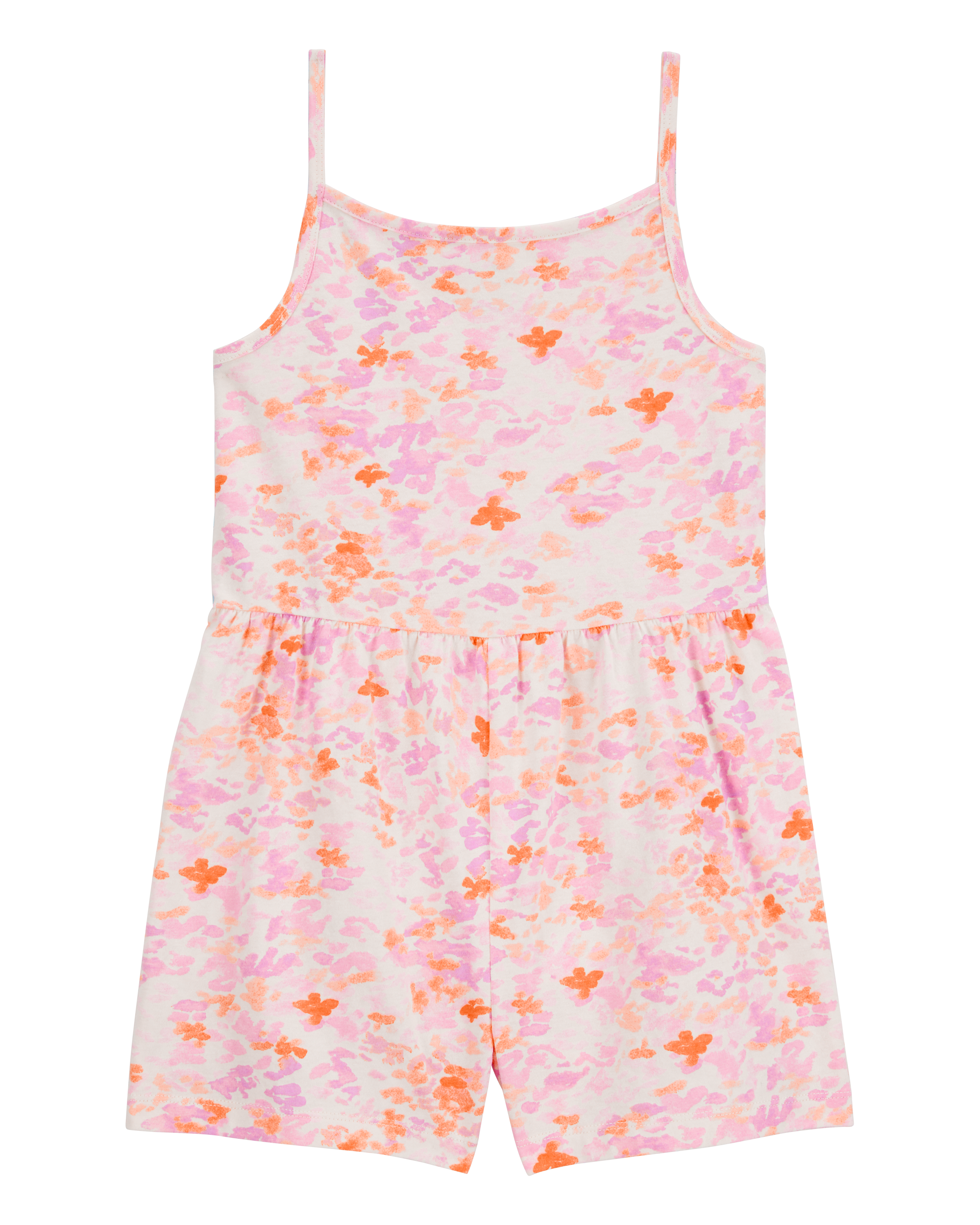 Kid Floral Tank Romper