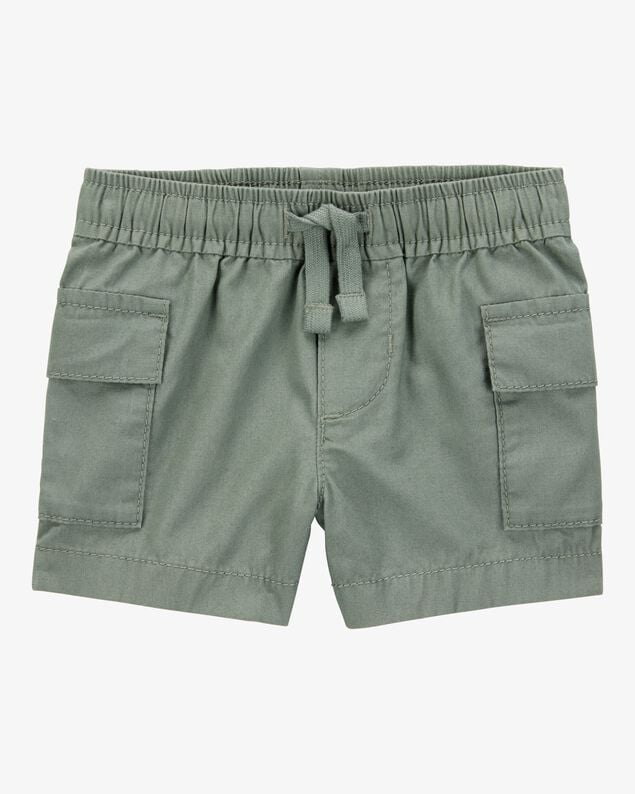 Product image 1 of Baby Cargo Drawstring Shorts - Green