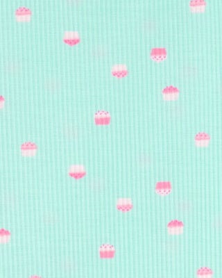 Product image 2 of Girls 2-Piece Cupcake Loose Fit Pajamas